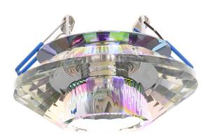 Декоративный точечный светильник Brille HDL-G172 Бесцветный L13-002