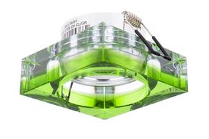 Декоративный точечный светильник Brille HDL-G189 Зеленый L13-031