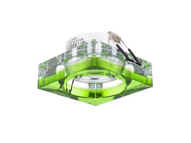 Декоративный точечный светильник Brille HDL-G189 Зеленый L13-031