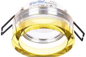 Декоративный точечный светильник Brille HDL-G190 Желтый L13-034