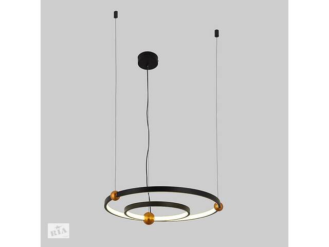 Двойная светодиодная подвесная люстра Circle 30+50 см 35W Lightled 918-LP453-A 300+500MM