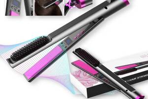 Екслюзивный выпрямитель для волос 3в1 Hair Straightener 3in1 Фиолетовый (3in1_366)