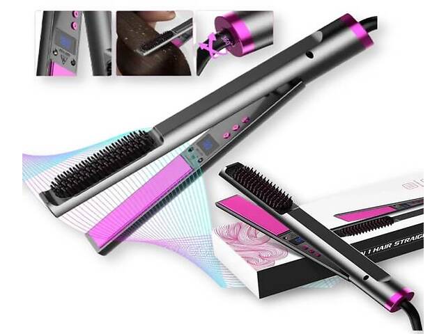 Екслюзивный выпрямитель для волос 3в1 Hair Straightener 3in1 Фиолетовый (3in1_366)