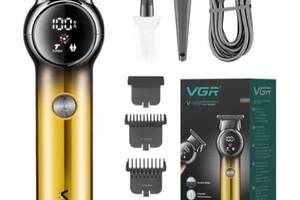 Электробритва аккумуляторная для бороды VGR V-989 с насадками (2097774690)