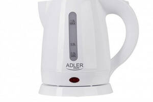 Электрочайник 1 л Adler AD 1272 White N