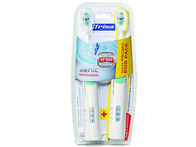 Электрическая зубная щетка Trisa Professional Sonic DUO 4664.0210