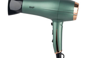 Фен для волос RAF R.409G с концентратором 2200W Green (3_03477)
