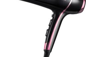 Фен Trisa Luxury Hair Черно-розовый (4617)