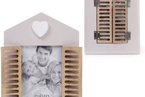 Фоторамка Babyroom 'Окно со ставнями' для фото 10х15см, деревянная