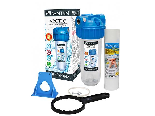 Фильтр для очистки воды Santan Arctic 3PS, 3/4' (с картриджем)