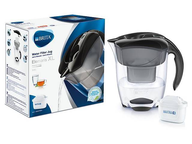 Фильтр-кувшин Brita Elemaris 3.5 л Meter черный