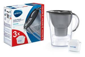 Фильтр-кувшин Brita Marella 2.4 л графит + 3 картриджа