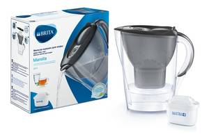 Фильтр-кувшин Brita Marella Memo 2.4 л MX+ графит