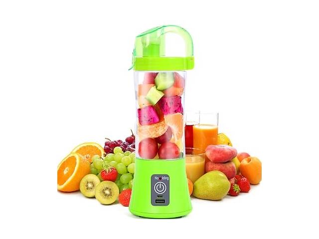 Фитнес-Блендер XPRO JUICE TO GO переносной портативный с аккумулятором и двойным турбо-ножом (e607b6-186)