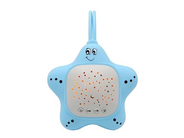 Генератор белого шума для младенцев Звездочка А1 с проектором звездного неба Голубой (STG-A1-Blue)