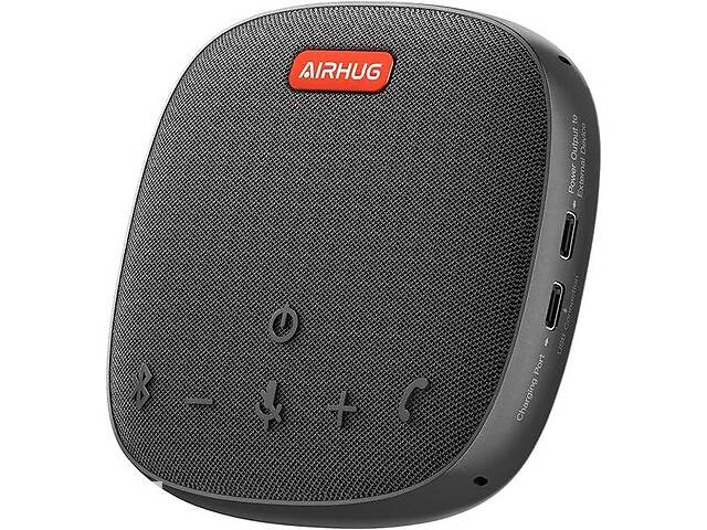 Громкая связь AIRHUG Bluetooth, динамик для конференций с микрофоном, прием голоса на 360°, улучшенное шумопод