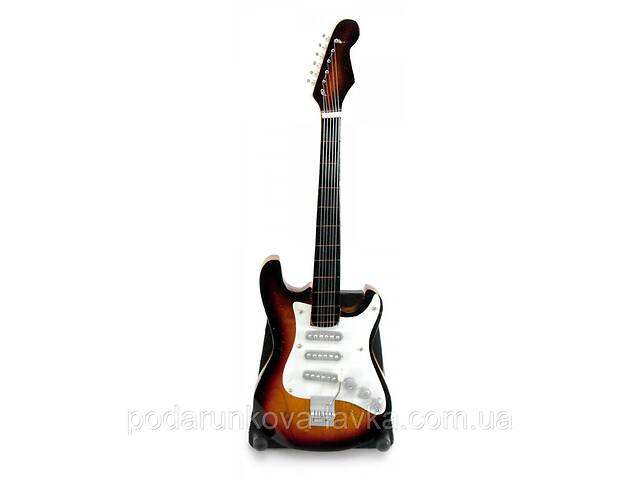 Гитара 'Fender' миниатюра дерево 20,5х7х1,5 см 30178