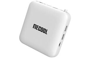 HD медиаплеер многофункциональный (смарт ТВ приставка) Mecool KM2 (2GB/8GB) белый (KM2-2-8_2670)