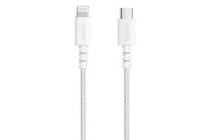 Кабель Anker Powerline Select+ USB-C to Lightning 1.8м V3 White (6837236)
