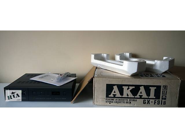 Касетна дека Akai GX-F91B (нова)