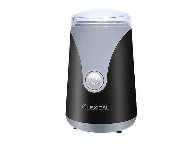 Кофемолка электрическая Lexical LCG-0702 50g 220V 200W Black-Gray (3_01491)