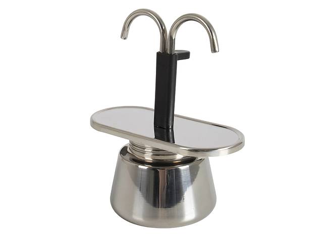 Кофеварка Bo-Camp Stainless Steel 2-cups 100 мл Silver (2200545)