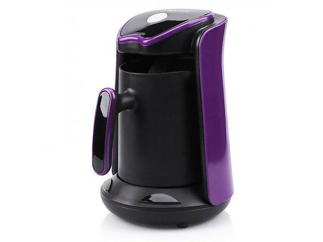 Кофеварка электрическая турка Haeger HG-102S Black/ Рurple