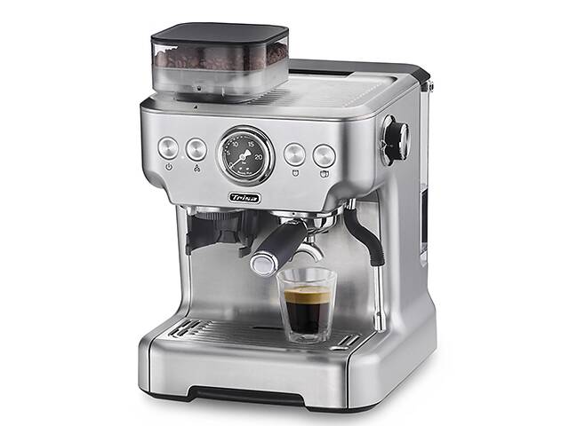 Кофеварка Trisa 6219.7512 Barista Plus серебристая (5654)