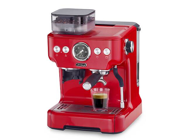 Кавоварка Trisa 6219.8212 Barista Plus червона (5655)