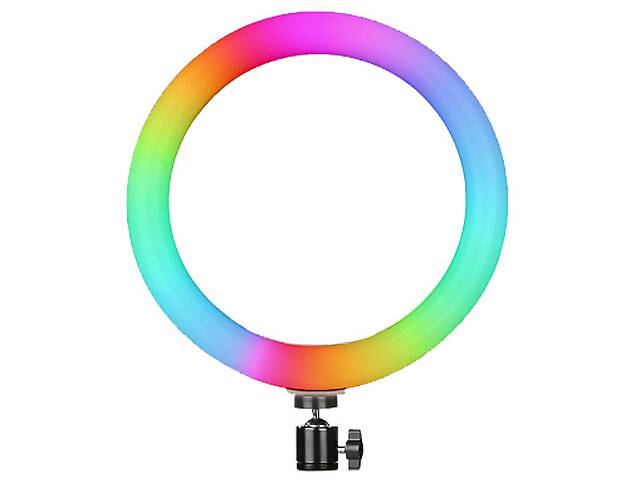 Кольцевая лампа для селфи Ring Light MJ26 RGB LED 26 см