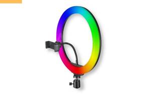 Кольцевая LED лампа для съемки с держателем телефона XPRO 3D-20RGB USB 20cm (40924-3D-20RGB)