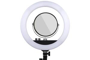 Кольцевая светодиодная LED лампа Ring Fill Light RL18 профессиональная 45 см 55 Вт