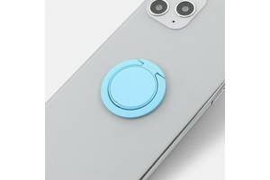 Кольцо-держатель Luxury Metal Socket Holder для смартфона Blue (Код товара:28833)