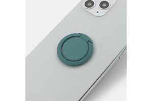 Кольцо-держатель Luxury Metal Socket Holder для смартфона Dark Green (Код товара:28834)