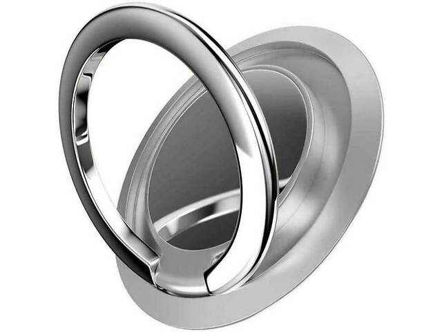 Кольцо-держатель Magnetic Phone Finger Ring Holder для смартфона Silver (Код товара:23402)