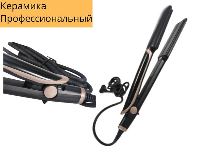 Компактный профессиональный утюжок выпрямитель для волос с керамическим покрытием Kemei JB-KM-2212