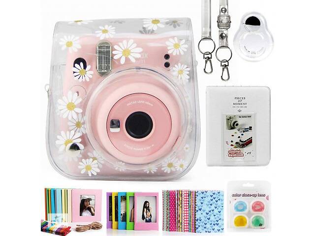 Комплект Аксессуаров 8 в 1 для Камеры Моментальной Печати Fujifilm Instax Mini 11 Caiul Ромашки (РН446)