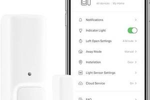Контактний датчик дверної сигналізації SwitchBot  бездротова сигналізація для вікон та датчик дверей