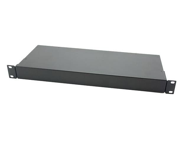 Корпус металлический MiBox Rack 1U, модель MB-1160S (Ш483(432) Г162 В44) черный