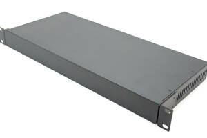 Корпус металлический MiBox Rack 1U, модель MB-1200vS (Ш483(432) Г202 В44) черный