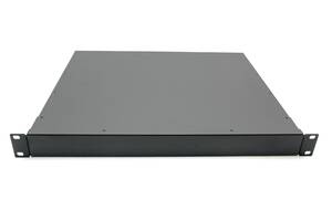 Корпус металлический MiBox Rack 1U, модель MB-1370SP (Ш483(432) Г372 В44) черный