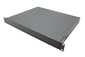 Корпус металлический MiBox Rack 1U, модель MB-1370vS (Ш483(432) Г372 В44) черный