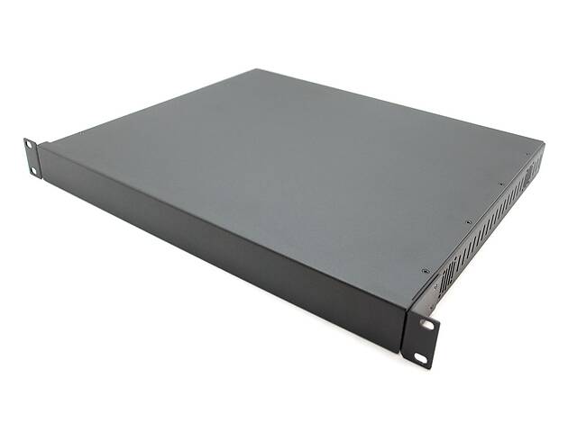 Корпус металлический MiBox Rack 1U, модель MB-1370vS (Ш483(432) Г372 В44) черный