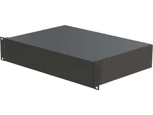 Корпус металлический MiBox Rack 2U, модель MB-2310SP (Ш483(432) Г312 В88) черный