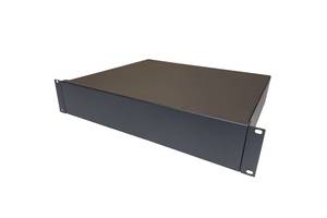 Корпус металлический MiBox Rack 2U, модель MB-2370SP (Ш483(432) Г372 В88) черный