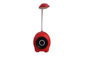 Лампа-ночник настольная светодиодная на аккумуляторе Hoz Игра в Кальмара круг 750 mAh Красный (2372-11)