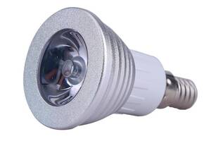 Лампа Spot E14 RGB 3 Wt с пультом, направленного света