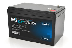 Литий-железо-фосфатный аккумулятор Merlion LiFePO4 12.8V 12AH (4S2P/BMS-15A), (151x98x95), 2,5kg for UPS, до 5000 цик...