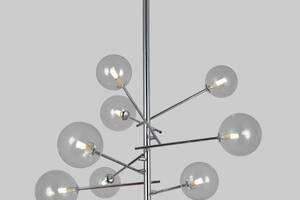 Люстра на 8 ламп Bubbles Lightled 61-LLP01-8 CR+CL