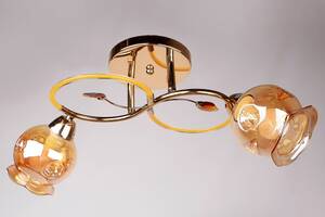 Люстра потолочная Brille 40W E14 Золотистый